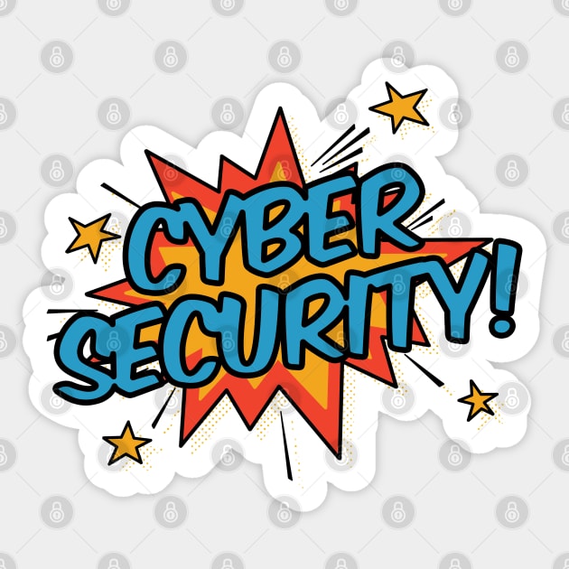 Cyber Security Sticker by orlumbustheseller